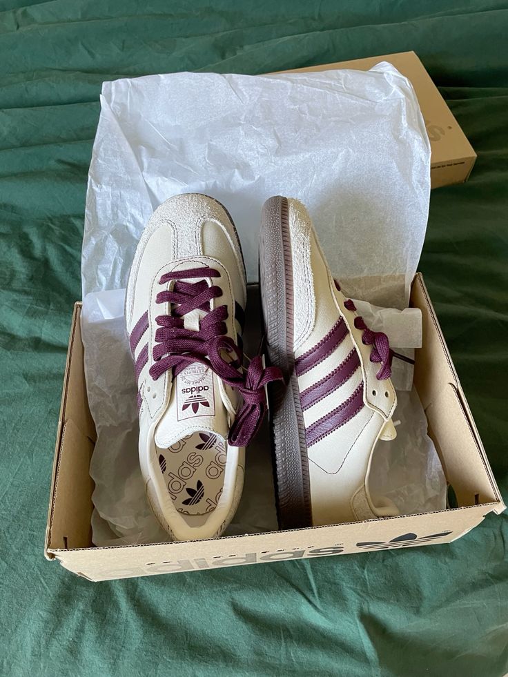 Adidas Samba Bege Bordeaux