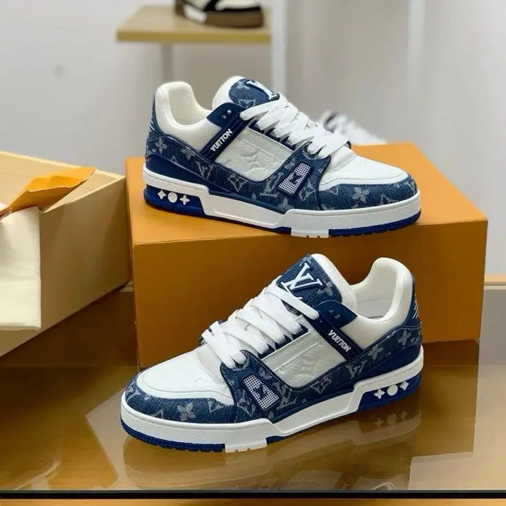 Louis Vuitton Trainer Azul