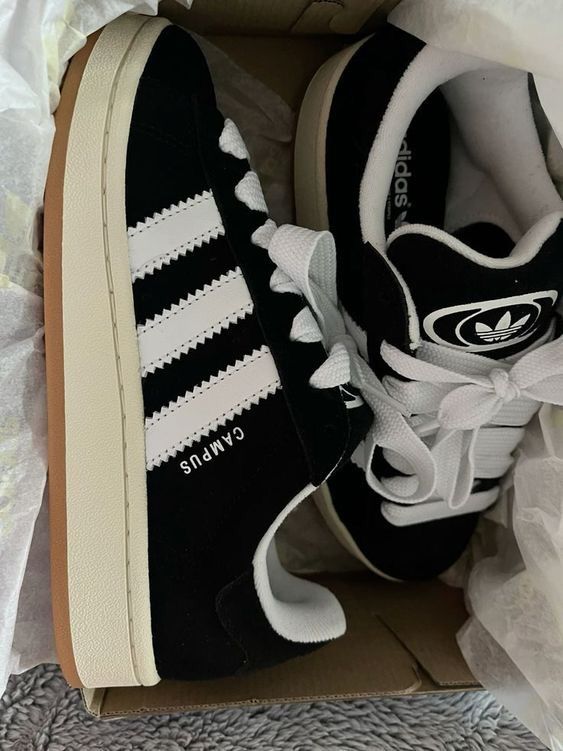 Adidas Campus Preto Branco