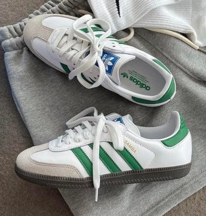 Adidas Samba Branco Verde