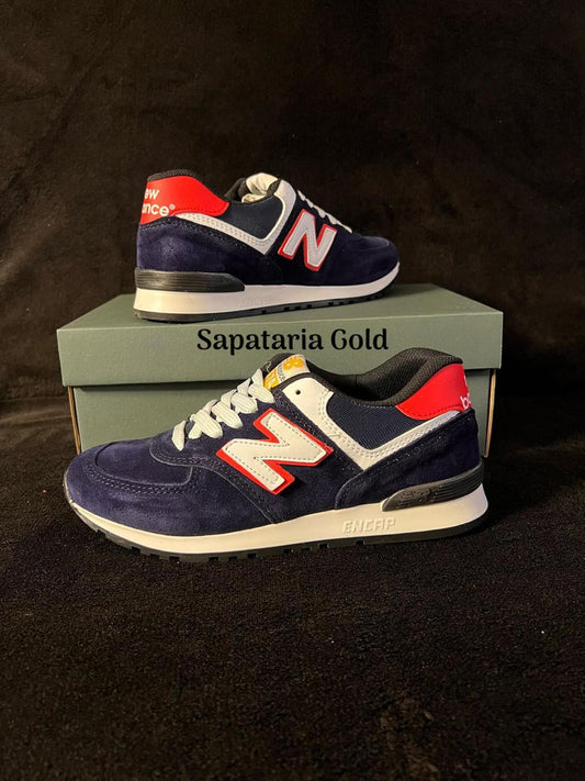 New Balance 574 Azul Vermelho