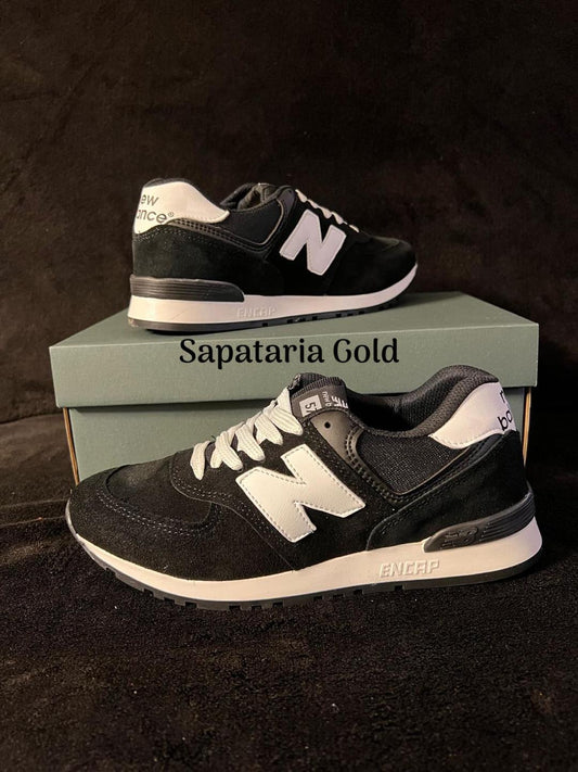 New Balance 574 Preto N Branco