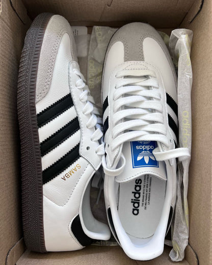 Adidas Samba Branco Preto