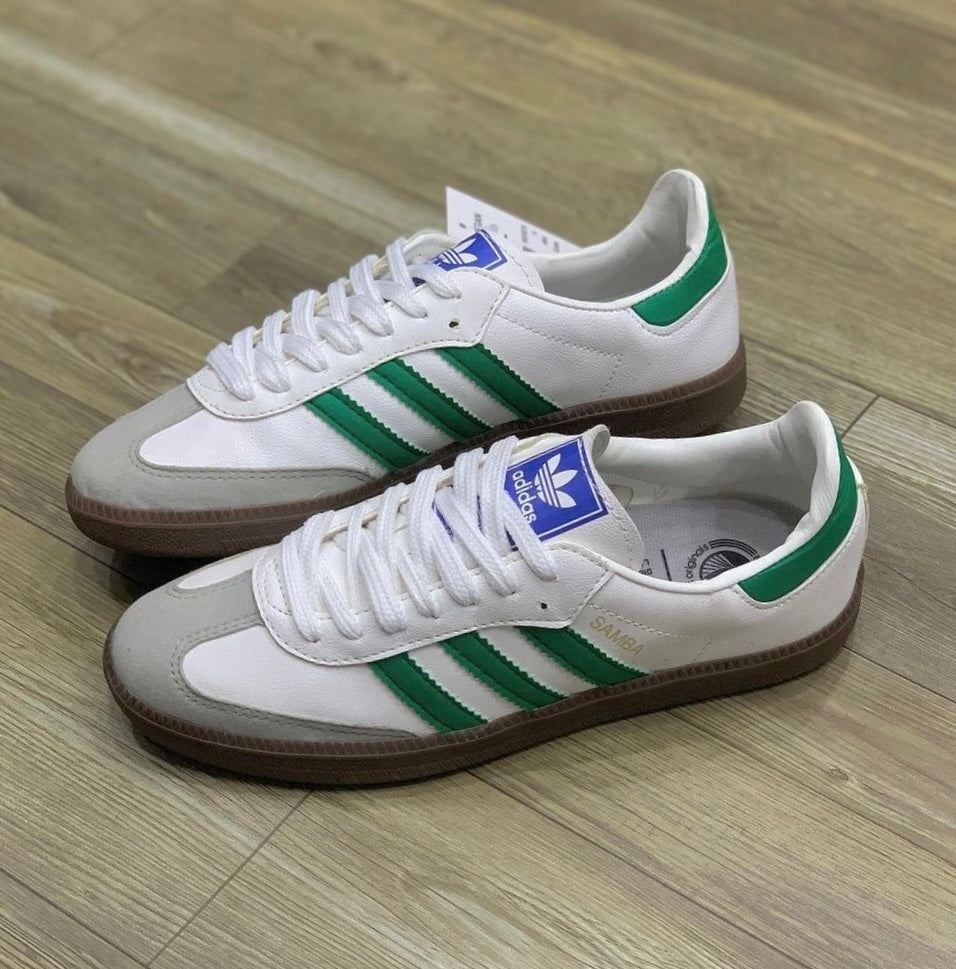 Adidas Samba Branco Verde