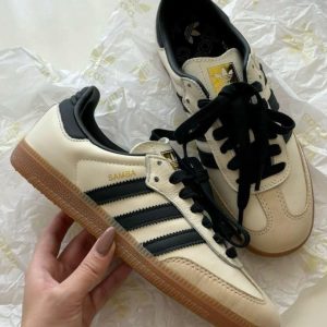Adidas Samba Bege Preto