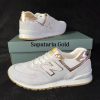 New Balance 574 Branco Bronze