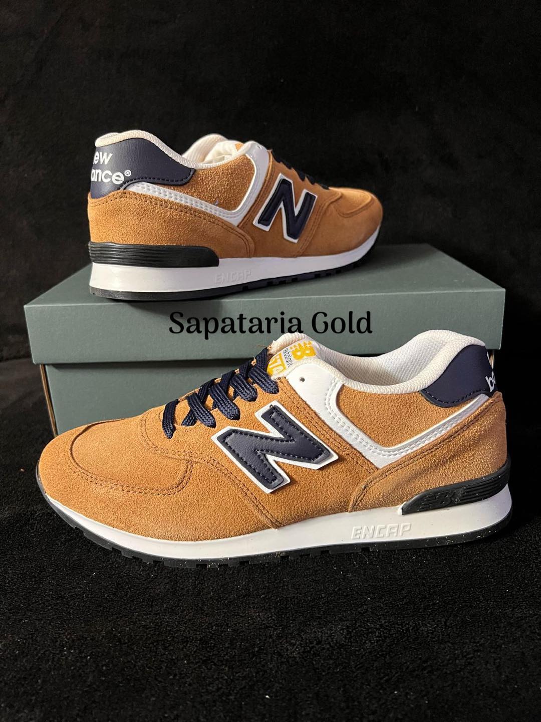 New Balance 574 Camel New Balance 574 Camel