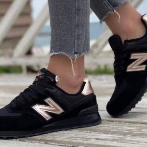 New Balance 574 Preto Bronze