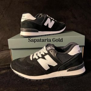 New Balance 574 Preto N Branco