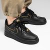Nike Air Force Preto Dourado