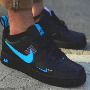 Nike Air Force Tm Preto Azul