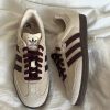 Adidas Samba Bege Bordeaux